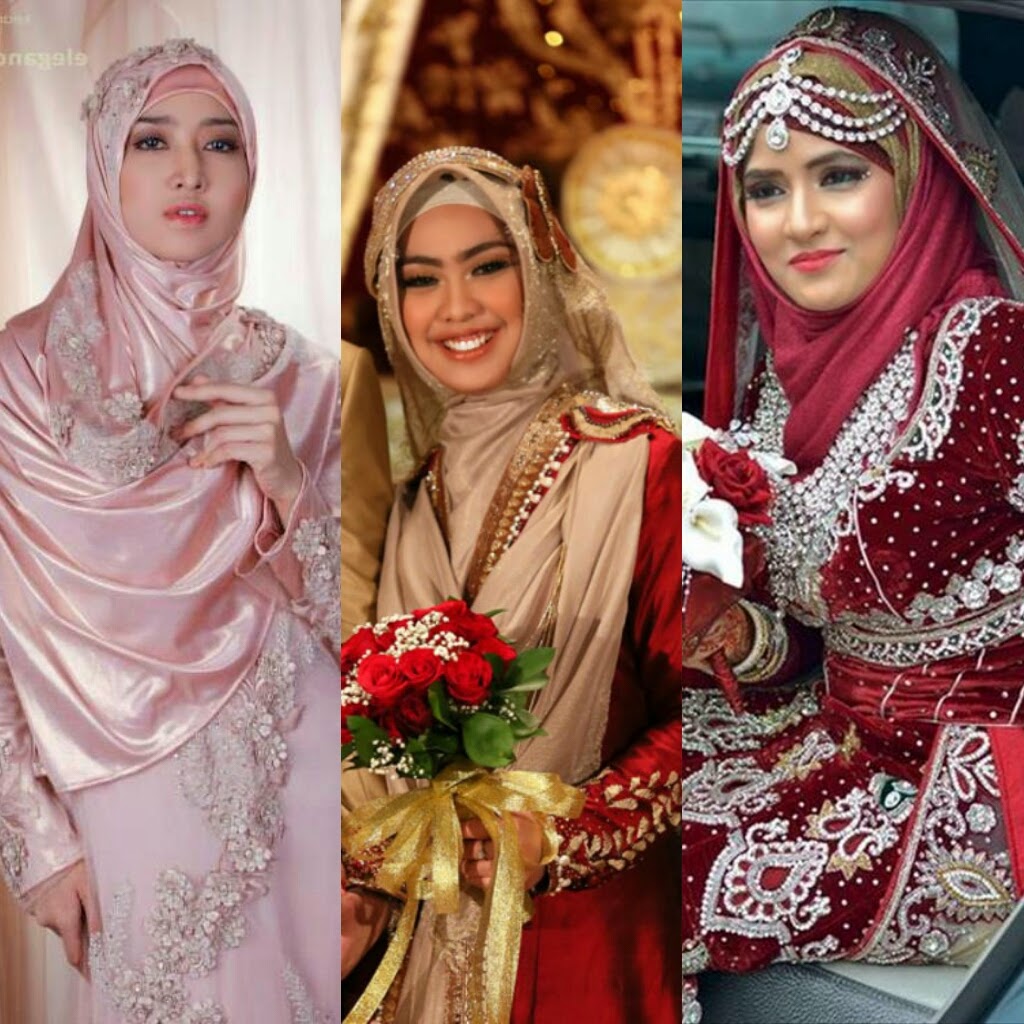 Model Baju Pengantin Muslim Modern 2019 gebeet com