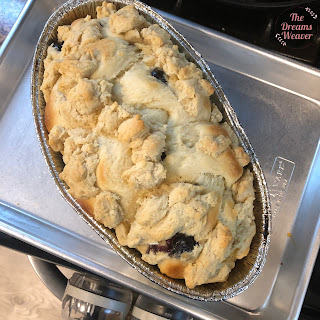 Blueberry Cobbler Challah ~ The Dreams Weaver