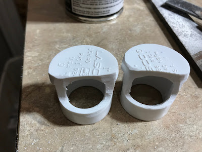 Making a bottom dip tube out of end caps