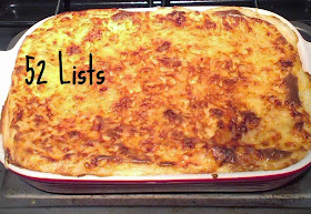 52 Lists - Weekly Shopping List