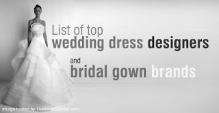 wedding gown designers list