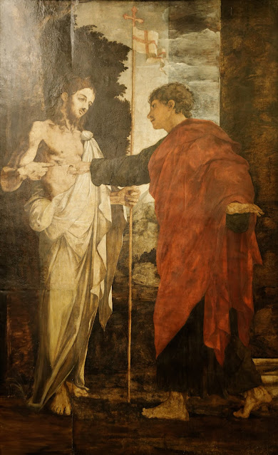 The Incredulity of Saint Thomas by Polidoro da Caravaggio