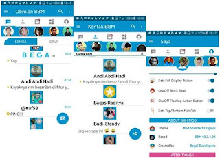 DOWNLOAD BBM MOD PLUS EXTRA 4 VERSI 3.3.1.24 APK TERBARU