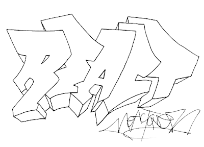 Graffiti alphabet letters styles 4