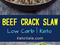 Easy Low Carb Beef Crack Slaw