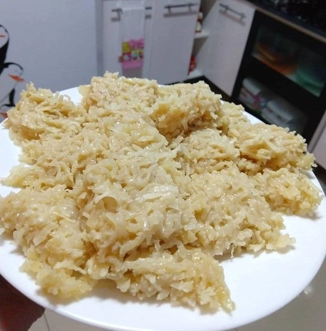 Receita cocada de leite condensado