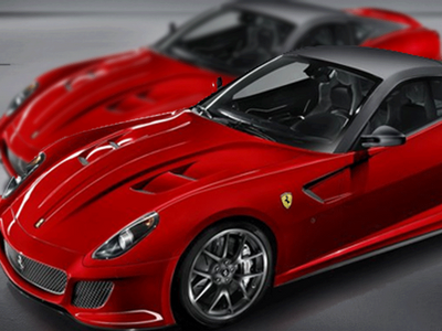 The 599 GTO has as well a contemporary twin lateral rear diffuser 