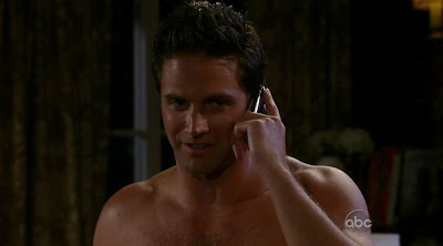 Brandon Barash Shirtless on General Hospital