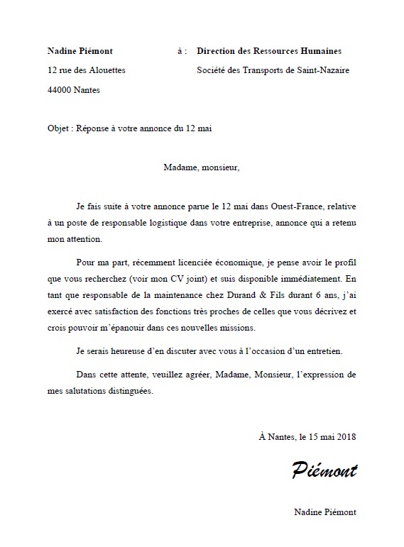 Scribinfo: Lettre de motivation : manuscrite ou pas 