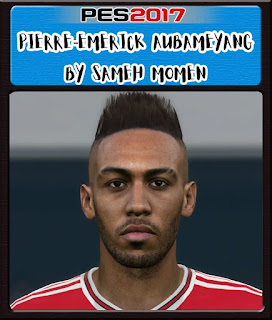 PES 2017 Faces Pierre-Emerick Aubameyang by Sameh Momen