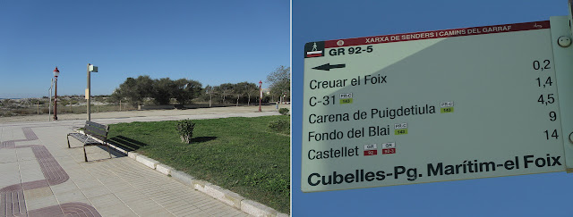 GR-92, passeig Marítim de Cubelles