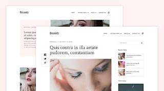 Beauty - An Aesthetically Pleasing Theme with Unique Features Beautiful Design With an aesthetically beautiful layout, the Beauty theme will makes visitors want to keep coming back for more