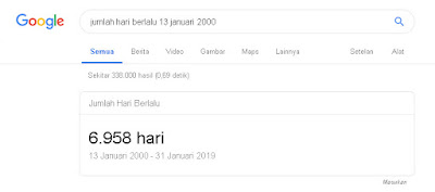 Cara ketiga menggunakan format bulan, sebagai contoh 13 Januari 2000.