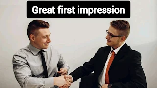 Great first impression in Job Interview