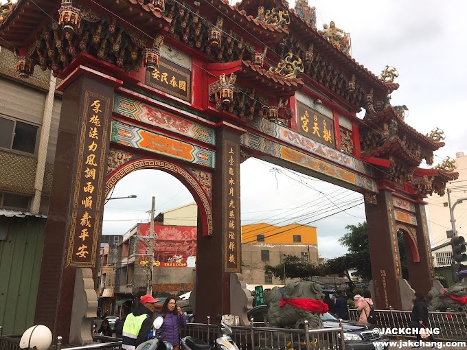 Travel in Miaoli,Tongxiao-Baishatun Gong Tian Temple-Super lively, street food during the holidays