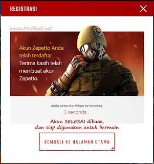 Cara Daftar Akun Point Blank Zepetto