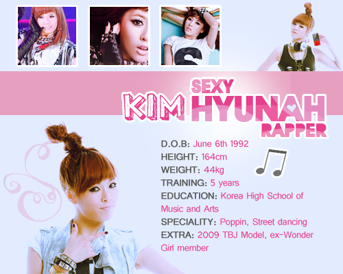 4Minute Kim Hyunah