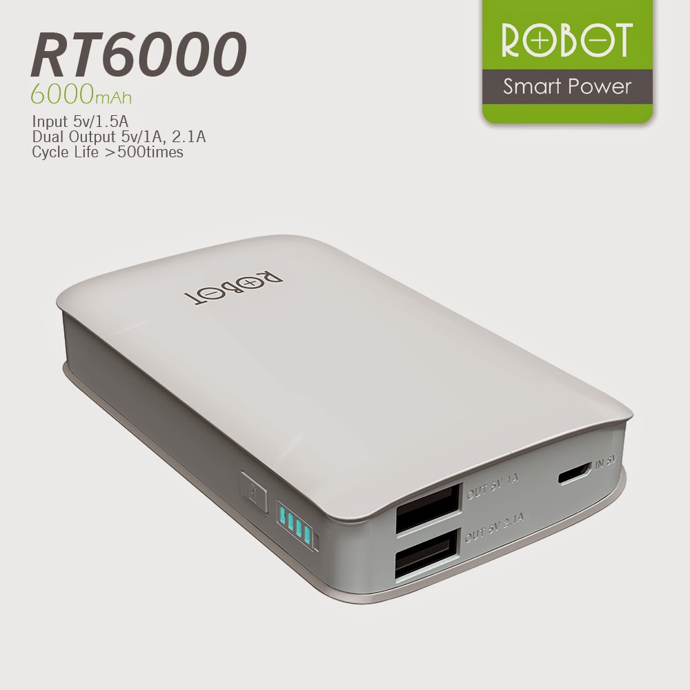 SuperGadget8: Power Bank Robot RT6000