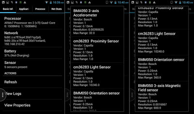 Android 4.2.1 processeur quad core d'Orient H920, plus