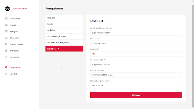 Source Code Web Toko Online Midtrans Rajaongkir