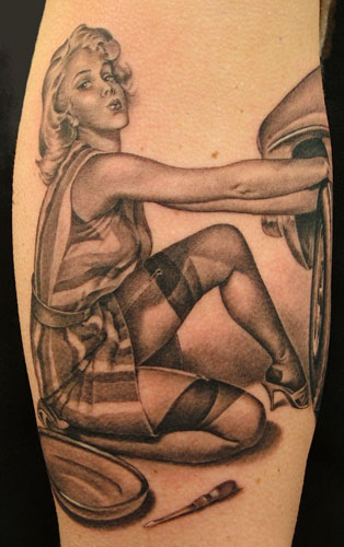 There is a weird part of me that wants a PinUp tattoo