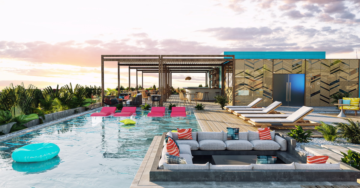 Aloft Hotels Makes a Splash in Playa Del Carmen with an Upbeat Rhythm Matching the Coastal Paradise
