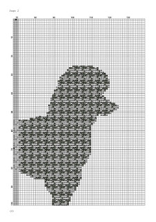 Poodle Cute animal cross stitch pattern - Tango Stitch