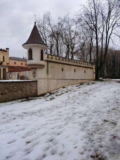 Zima w parku im. Stanisława Staszica