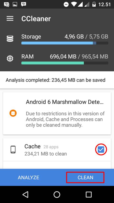 Cara Menghapus File Cache/Sampah Di HP Android Terbaru 