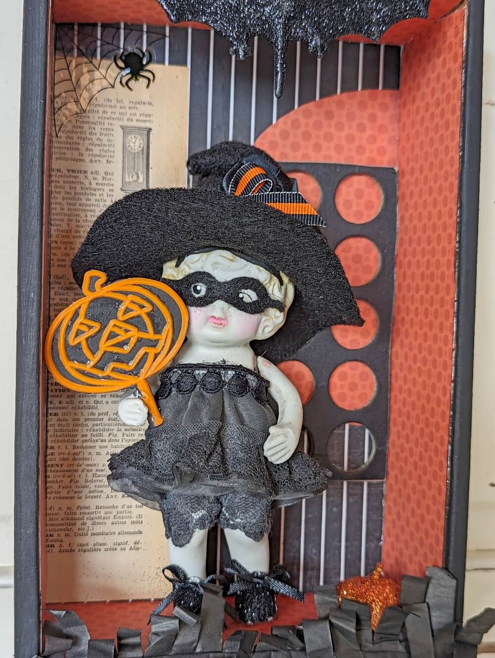 Halloween Altered Art Doll