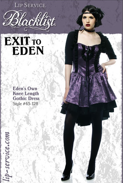 Lip Service Gothic Dress - Eden's Own