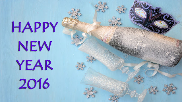 Happy New Year 2016 HD Wallpaper