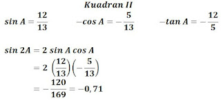 Contoh Soal Trigonometri