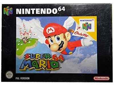 La copertina pal di ''Super Mario 64'' per Nintendo 64