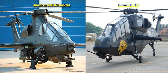 Bell shows 360 Invictus helicopter which looks exactly similar like India's HAL LCH, take a look at their specs