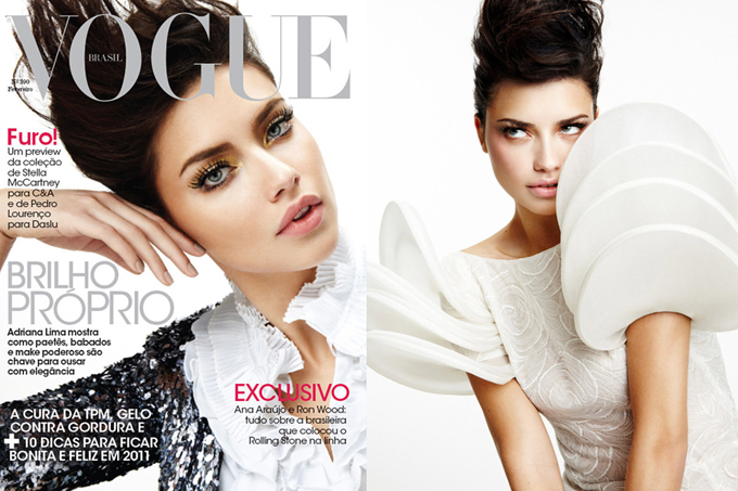 ModelAdriana Lima PhotographerFabio Bartlet for VOGUE BRAZIL