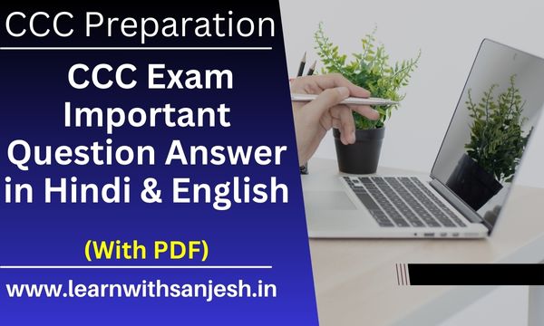 CCC Question Answer in English pdf download