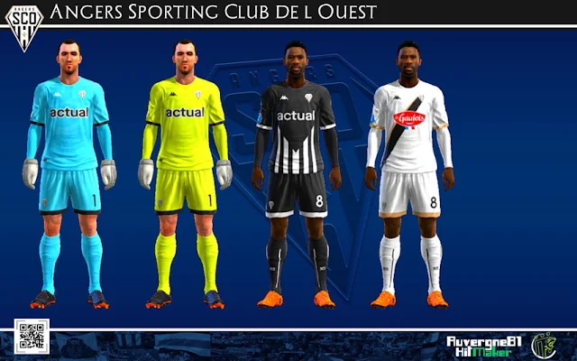 Angers SCO 22-23 Kits For PES 2013