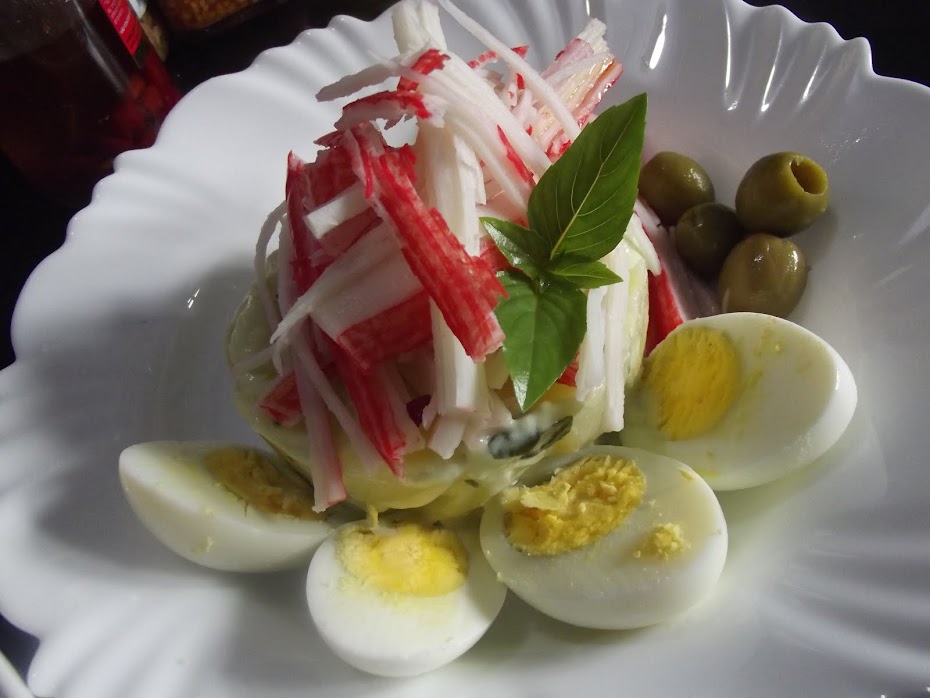 SALADA DE KANI A MODA DA NECA MACHADO