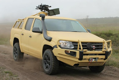 Rheinmetall Defense outfits Volkswagen Amarok for world conquest