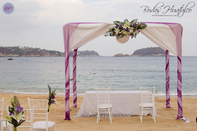 boda en playa, beach wedding, Oaxaca, México, Bodas Huatulco, Wedding Planner