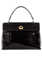 Large Suede Tote by YSL