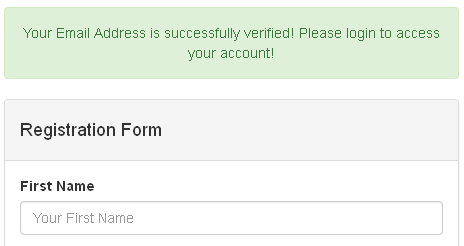 codeigniter-email-verification-success-message
