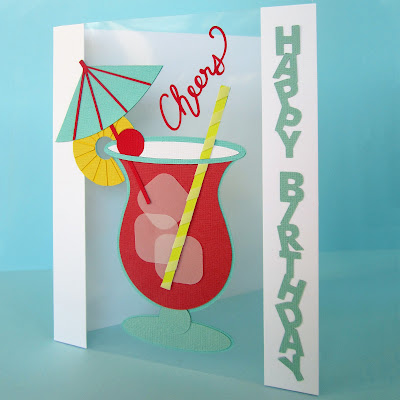 Vertical Text Tutorial by Janet Packer for Silhouette UK.  Make vertical sentiments and a card with an acrylic panel. 