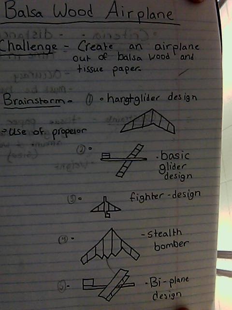 balsa wood glider template