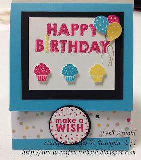 Craft with Beth: It's My Party Designer Series Paper Stack Gift Card Holder