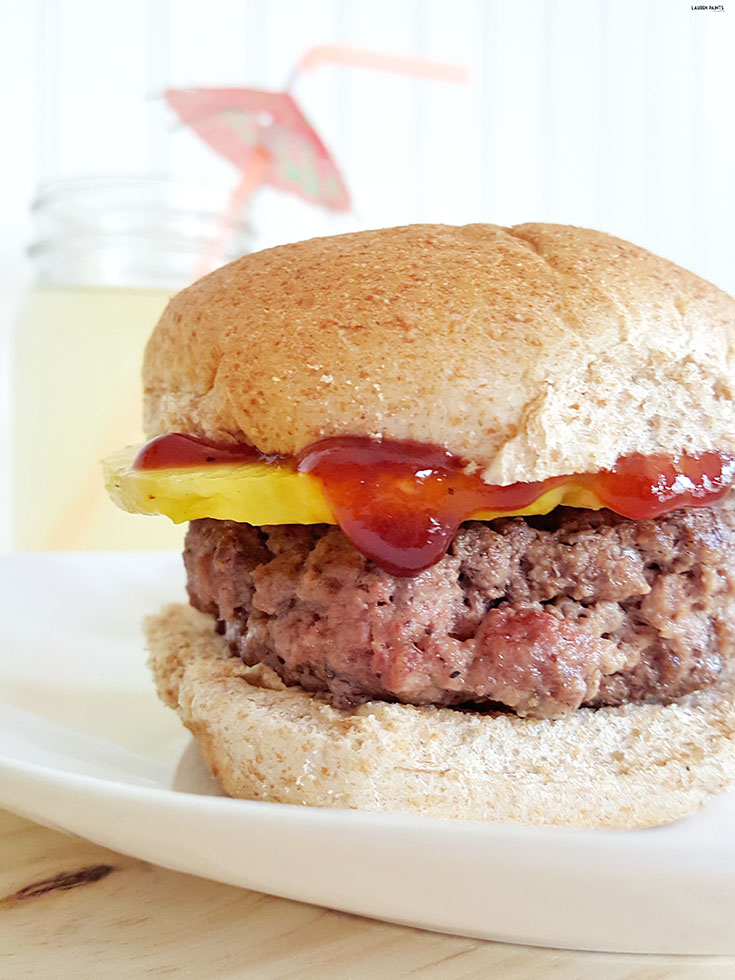 Try this deliciously sweet and savory summery Hawaiian hamburger recipe and enter to win the ultimate grill package! 