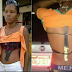 Checkout Pretty female robber arrested with gun and knife strapped to her body