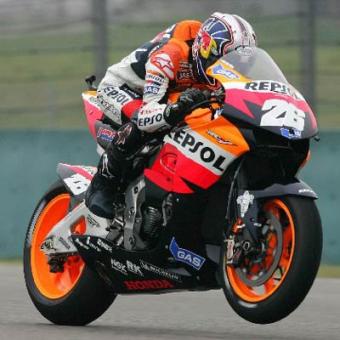 Dani Pedrosa Photo Gallery Design