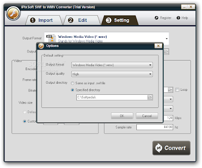 Fast Converting SWF to WMV | iPixSoft SWF to WMV Converter